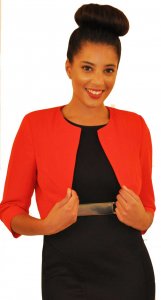 Chic Cropped Bolero Jacket