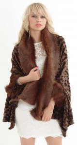 Flaux Fur Cape